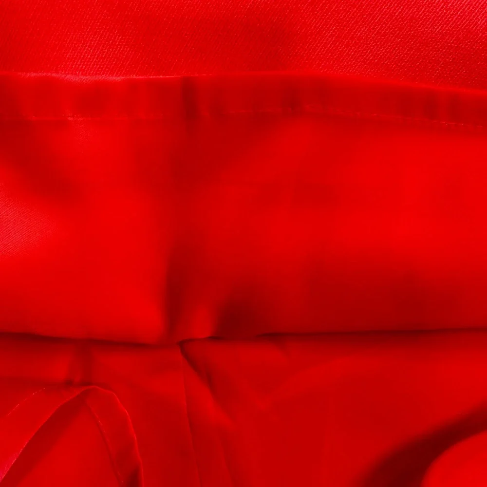 J.Crew Red Cotton Spandex Sailor Skirt Gold Buttons Preppy Nautical Size 4